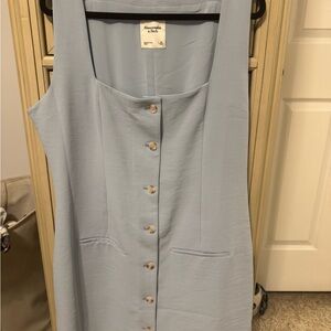 Abercrombie & Fitch Sky Blue Button-Up Top